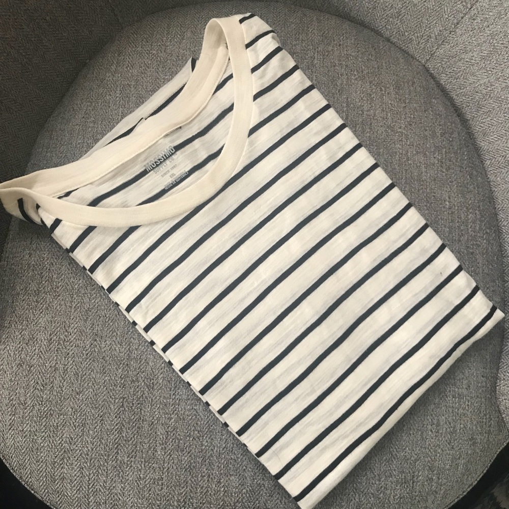 Mossimo short sleeved striped shirt xxl